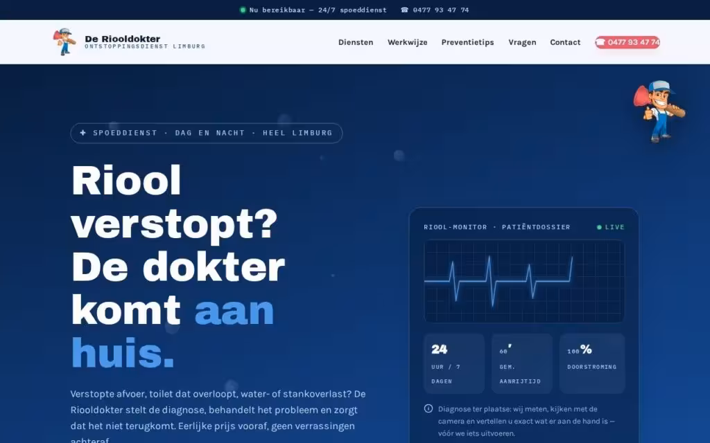 Website De Riooldokter